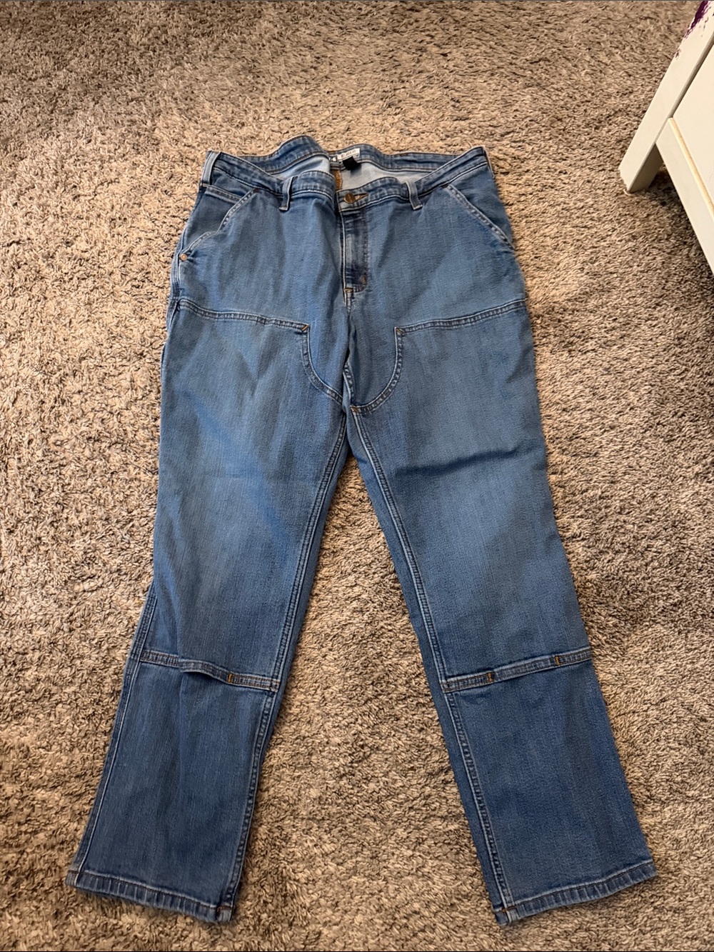 Blue Denim Work Jeans Carhartt